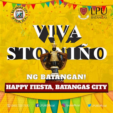 list of barangay fiesta in batangas city|Batangas City .